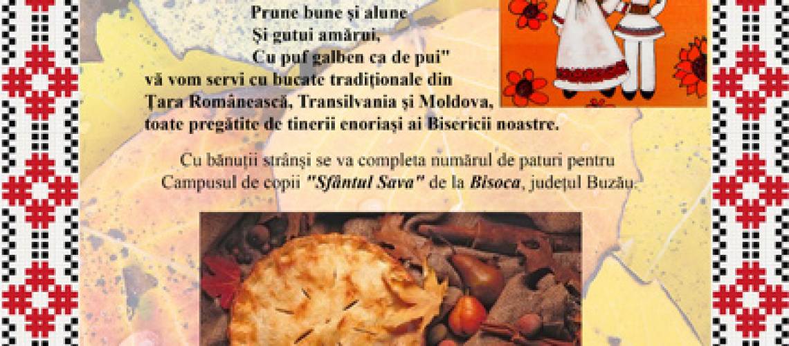 Targul de placinte traditionale romanesti