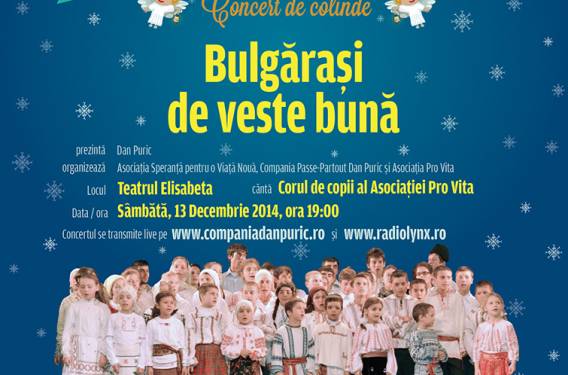 Concert de Craciun 'Bulgarasi de veste buna'