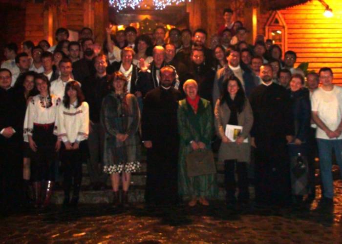 Membrii organizatiei Orthodox Mission Network la Biserica Sfantul Antonie